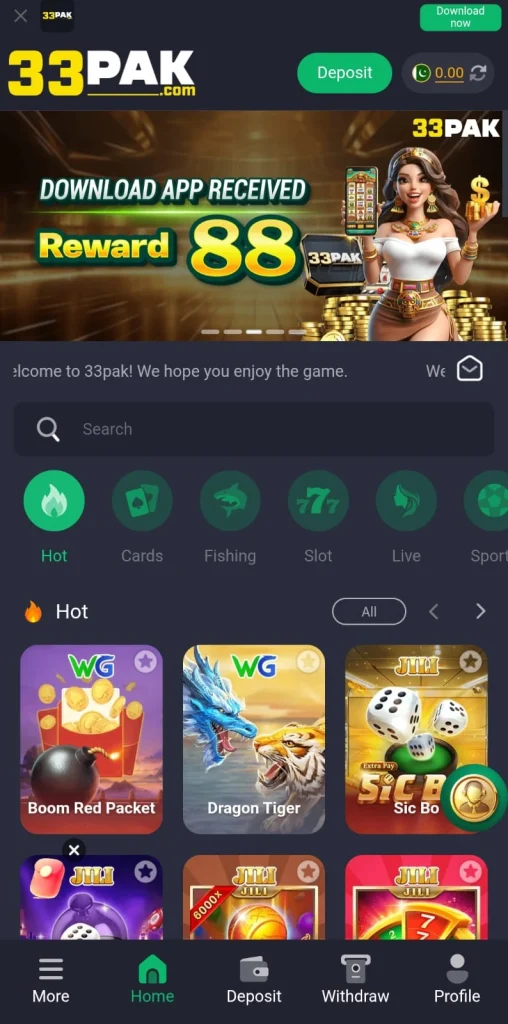 33PAK Game